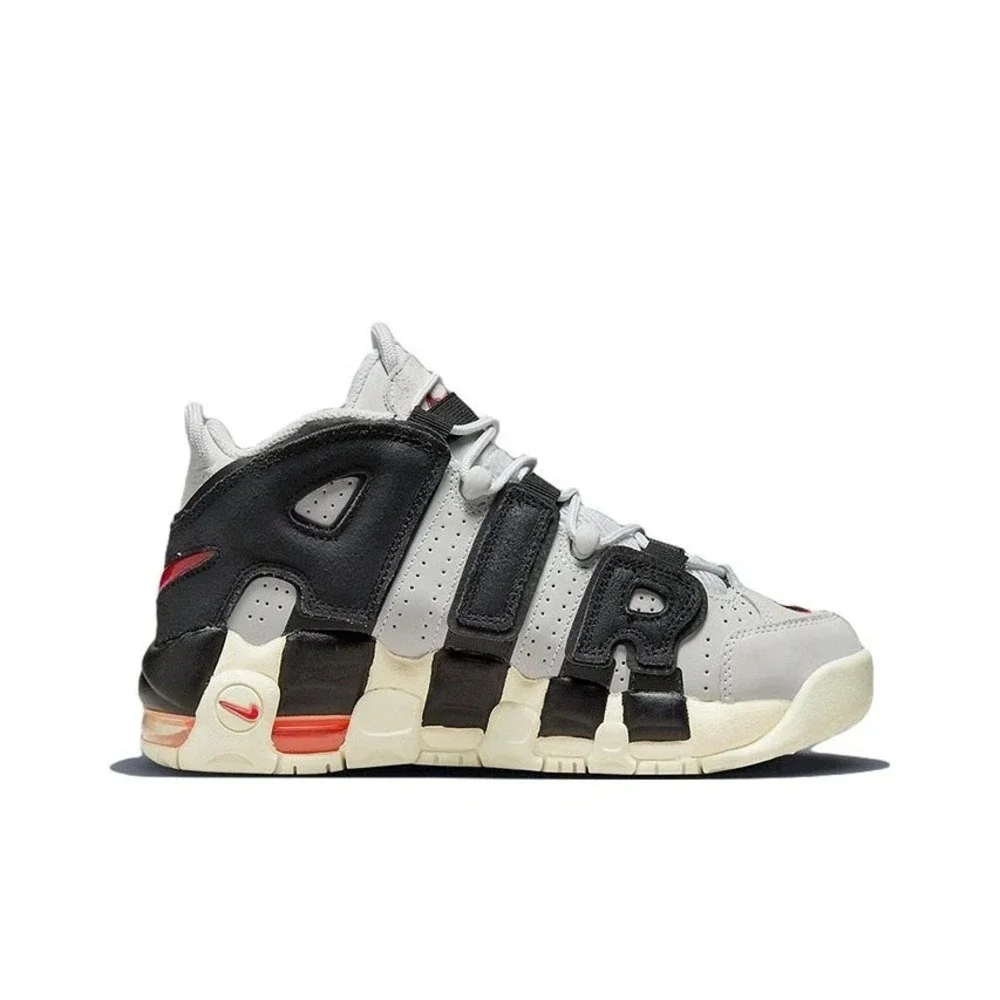Nike‎ Air More Uptempo GS Big Kids Sz 6.5Y Basketball Shoes White DX3360-001 NEW
